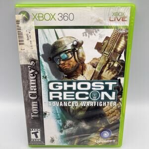 Tom Clancy's Ghost Recon: Advanced Warfighter (Microsoft Xbox 360) *COMPLETE*